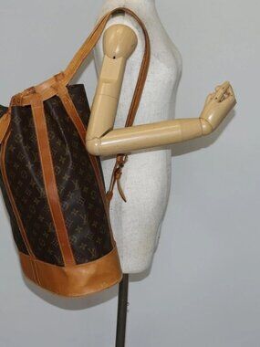 LOUIS VUITTON Monogram Randonnee GM Shoulder Bag M42244 LV Auth 143570